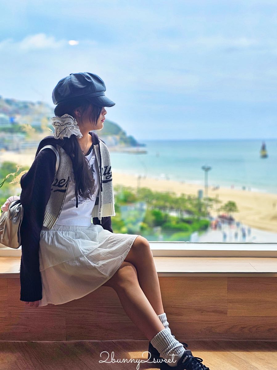 釜山海雲台海景咖啡廳 Working Holiday|海景第一排無敵窗景、班尼迪克蛋早午餐,點餐交通攻略 @兔兒毛毛姊妹花 釜山海雲台海景咖啡廳 Working Holiday|海景第一排無敵窗景、班尼迪克蛋早午餐,點餐交通攻略 @兔兒毛毛姊妹花