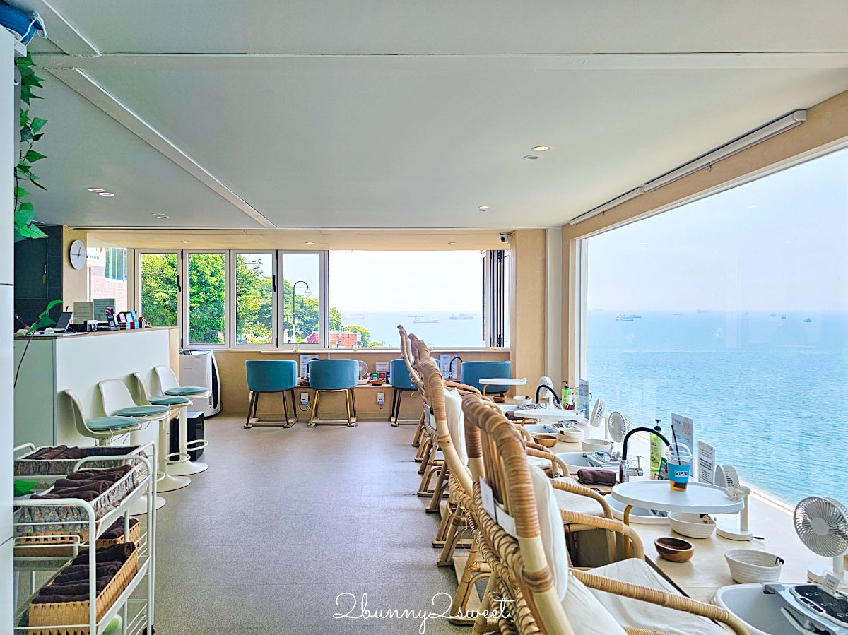 釜山白淺灘泡腳咖啡廳|Footbath Cafe View 海景第一排足浴體驗,邊泡腳邊看海超療癒 @兔兒毛毛姊妹花 釜山白淺灘泡腳咖啡廳|Footbath Cafe View 海景第一排足浴體驗,邊泡腳邊看海超療癒 @兔兒毛毛姊妹花