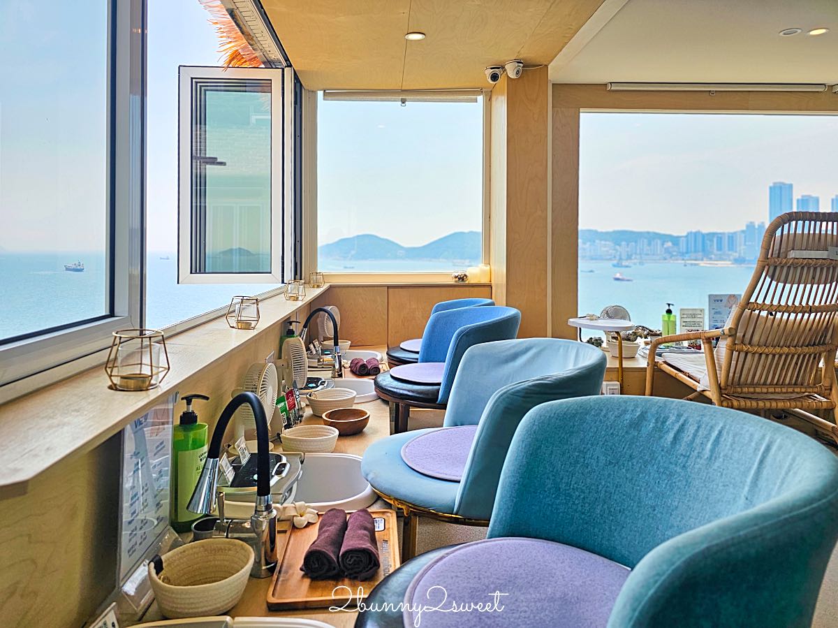 釜山白淺灘泡腳咖啡廳|Footbath Cafe View 海景第一排足浴體驗,邊泡腳邊看海超療癒 @兔兒毛毛姊妹花 釜山白淺灘泡腳咖啡廳|Footbath Cafe View 海景第一排足浴體驗,邊泡腳邊看海超療癒 @兔兒毛毛姊妹花