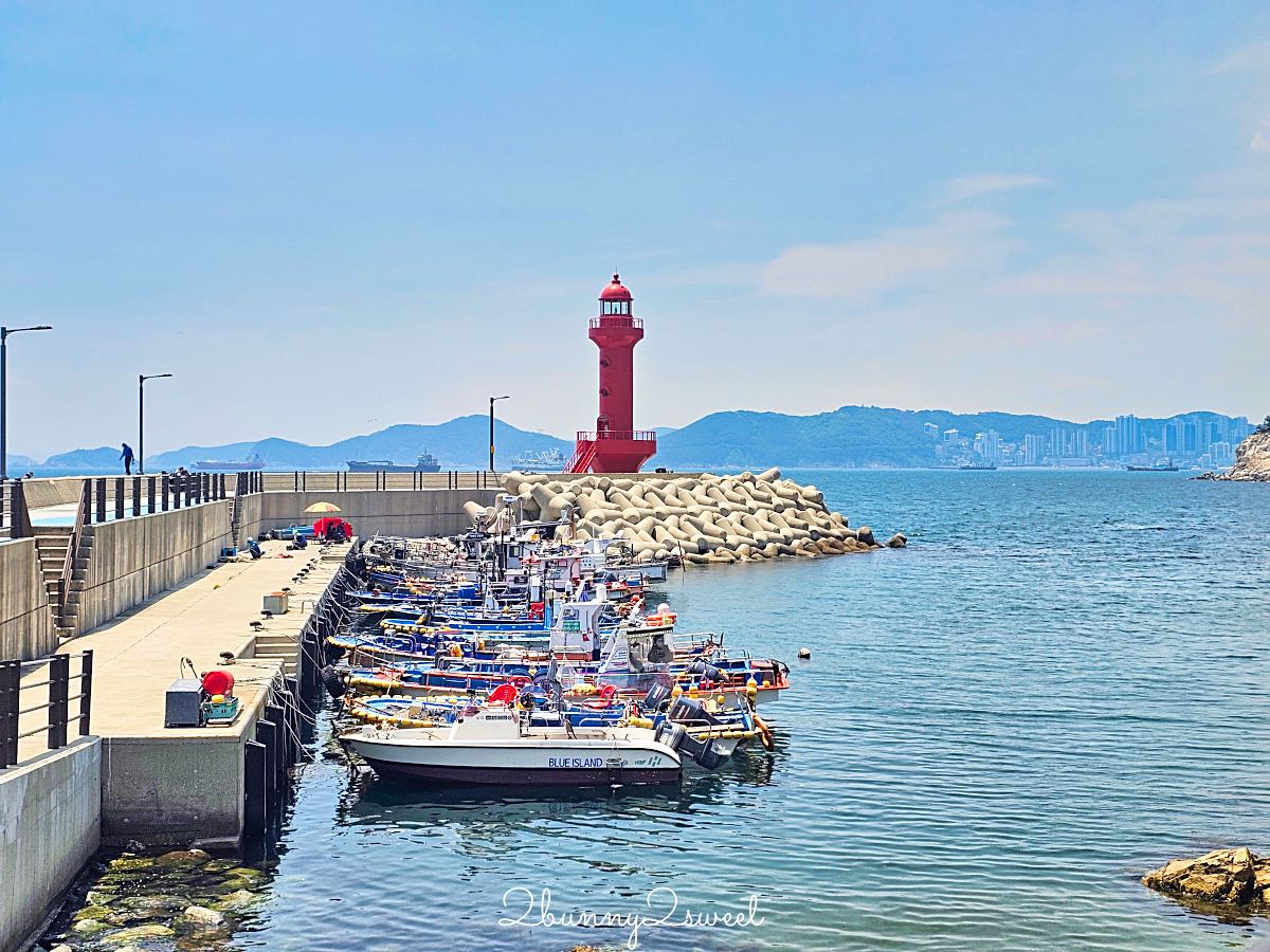 釜山影島海女文化展館｜在影島海女村海景第一排大啖現撈海膽飯捲、鮮味海鮮拉麵 @兔兒毛毛姊妹花