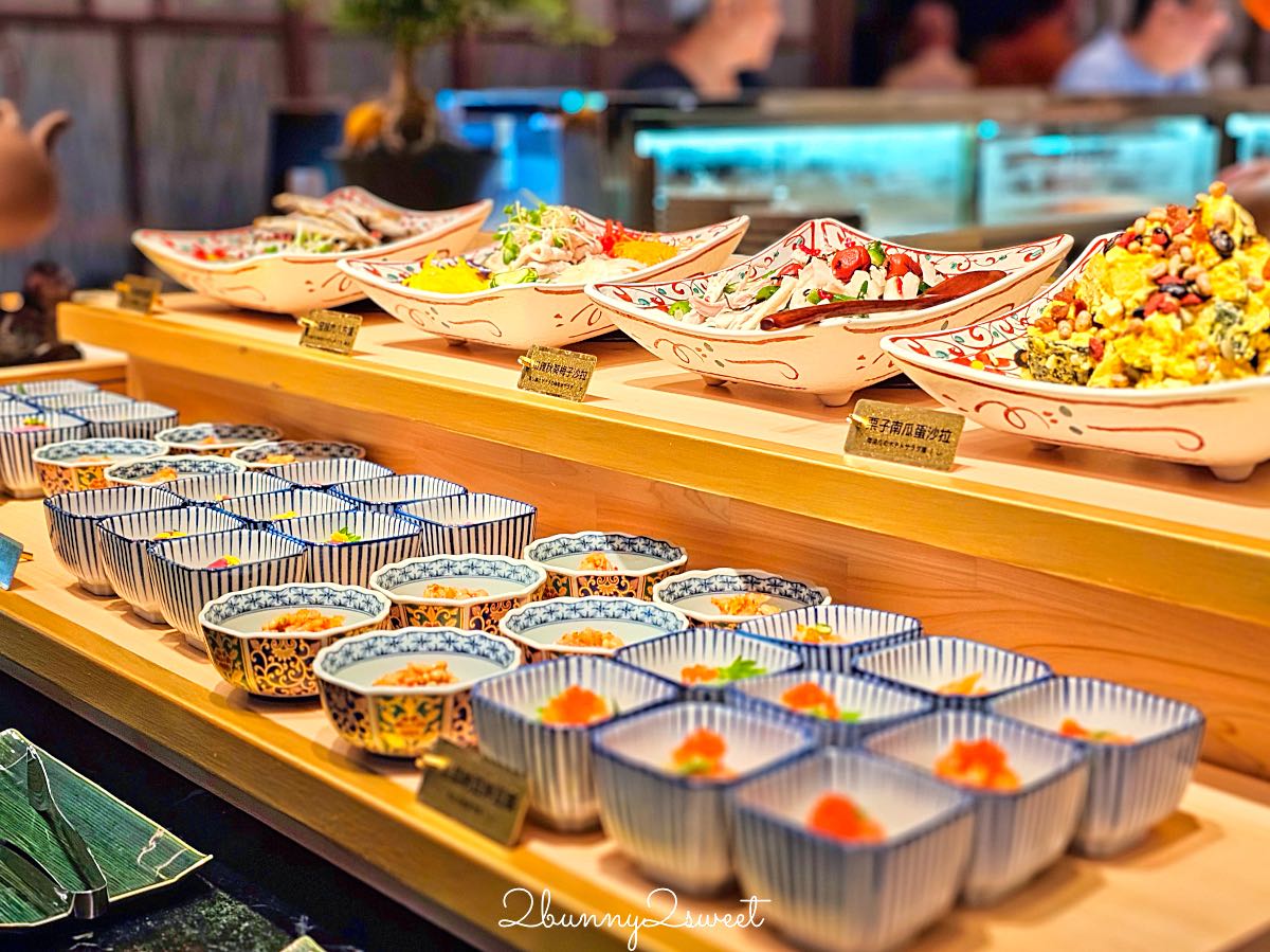 【欣葉日本料理彩膳楽亭】台北日式吃到飽！健康店全新升級，Buffet菜色、價格完整攻略 @兔兒毛毛姊妹花