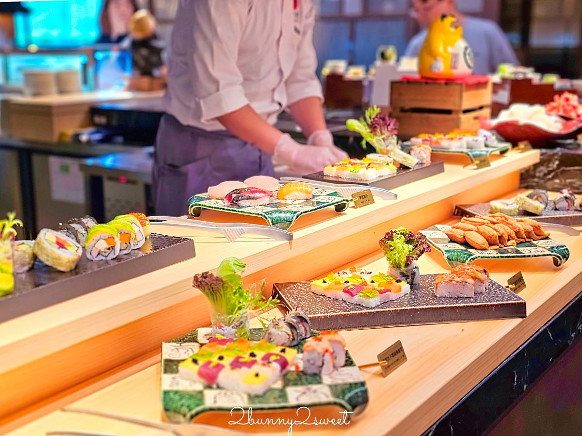 【欣葉日本料理彩膳楽亭】台北日式吃到飽！健康店全新升級，Buffet菜色、價格完整攻略 @兔兒毛毛姊妹花