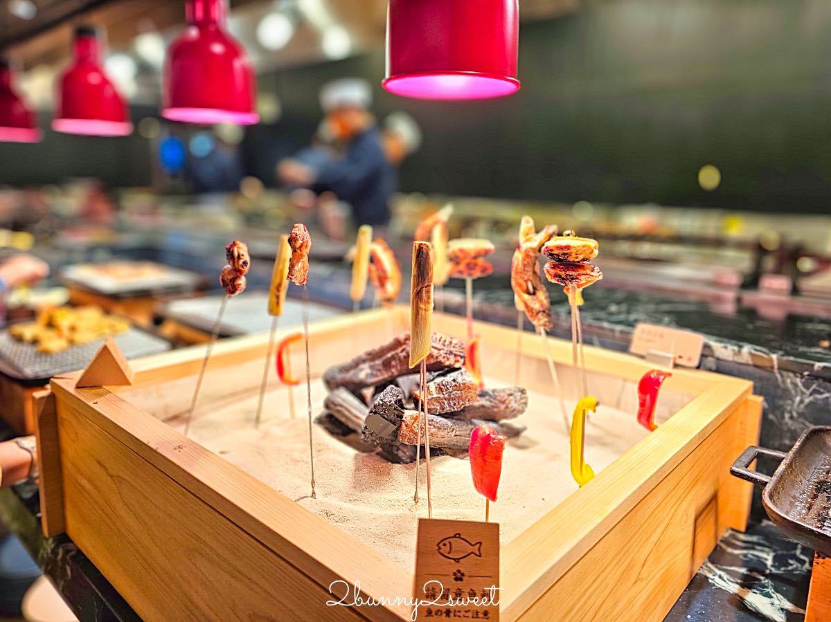 【欣葉日本料理彩膳楽亭】台北日式吃到飽！健康店全新升級，Buffet菜色、價格完整攻略 @兔兒毛毛姊妹花