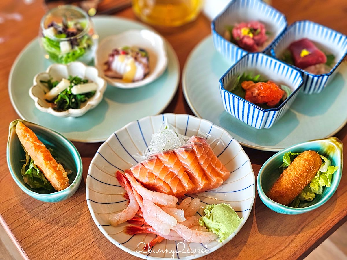 【欣葉日本料理彩膳楽亭】台北日式吃到飽！健康店全新升級，Buffet菜色、價格完整攻略 @兔兒毛毛姊妹花