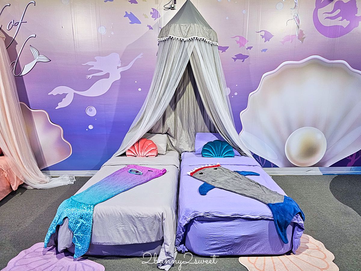【遠雄海洋公園美人魚夜未眠】花蓮夜宿海洋公園攻略|夜間導覽、人魚彩妝、夢幻人魚睡眠區兩天一夜體驗 @兔兒毛毛姊妹花 【遠雄海洋公園美人魚夜未眠】花蓮夜宿海洋公園攻略|夜間導覽、人魚彩妝、夢幻人魚睡眠區兩天一夜體驗 @兔兒毛毛姊妹花