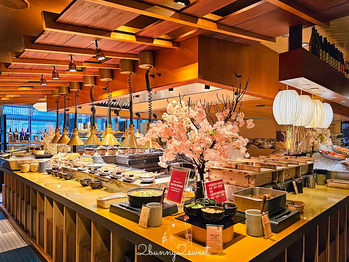 【台北君悅酒店 彩日本料理 IRODORI】台北吃到飽推薦，台北吃到飽推薦，五星飯店日式 Buffet 必吃生魚片、握壽司、旭蟹 @兔兒毛毛姊妹花