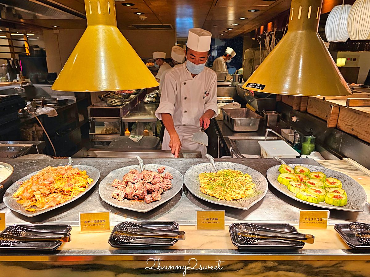 【台北君悅酒店 彩日本料理 IRODORI】台北吃到飽推薦，台北吃到飽推薦，五星飯店日式 Buffet 必吃生魚片、握壽司、旭蟹 @兔兒毛毛姊妹花