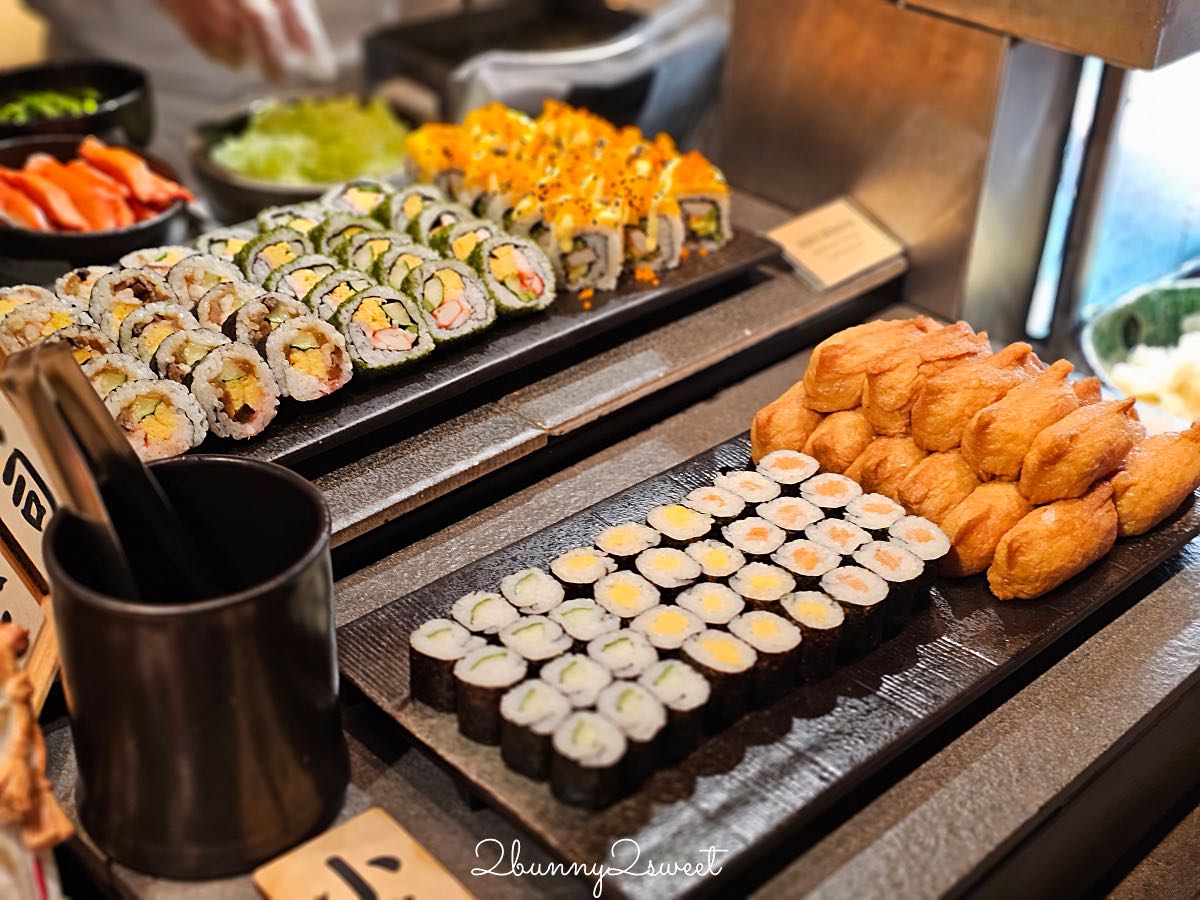 【台北君悅酒店 彩日本料理 IRODORI】台北吃到飽推薦，台北吃到飽推薦，五星飯店日式 Buffet 必吃生魚片、握壽司、旭蟹 @兔兒毛毛姊妹花