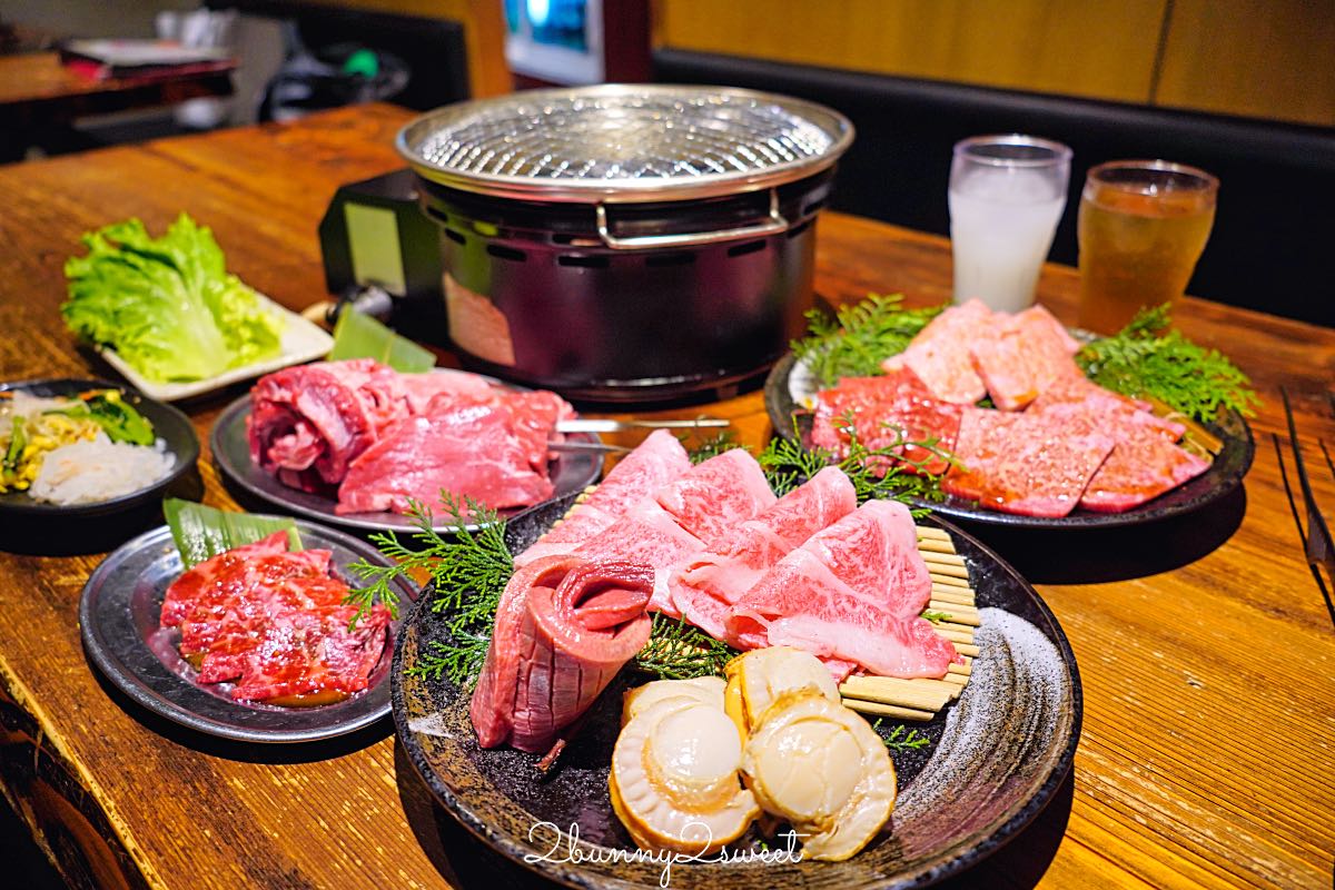 【燒肉力丸】大阪燒肉吃到飽推薦｜高CP值和牛燒肉吃到飽，一人也能吃！南海難波店開箱 @兔兒毛毛姊妹花