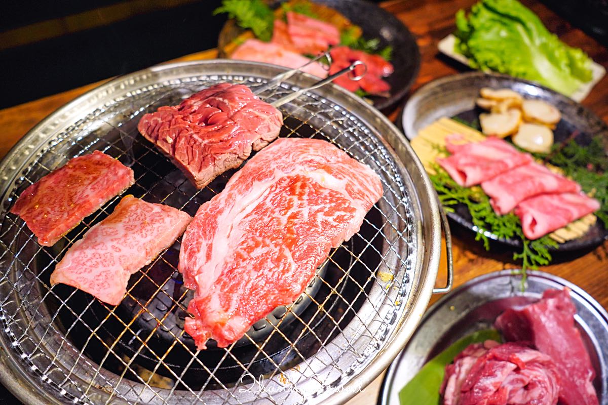 【燒肉力丸】大阪燒肉吃到飽推薦｜高CP值和牛燒肉吃到飽，一人也能吃！南海難波店開箱 @兔兒毛毛姊妹花