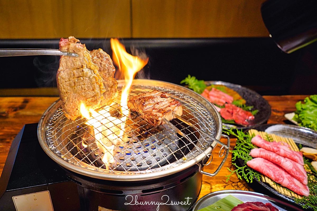 【燒肉力丸】大阪燒肉吃到飽推薦｜高CP值和牛燒肉吃到飽，一人也能吃！南海難波店開箱 @兔兒毛毛姊妹花