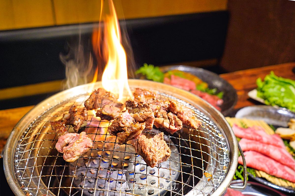 【燒肉力丸】大阪燒肉吃到飽推薦｜高CP值和牛燒肉吃到飽，一人也能吃！南海難波店開箱 @兔兒毛毛姊妹花