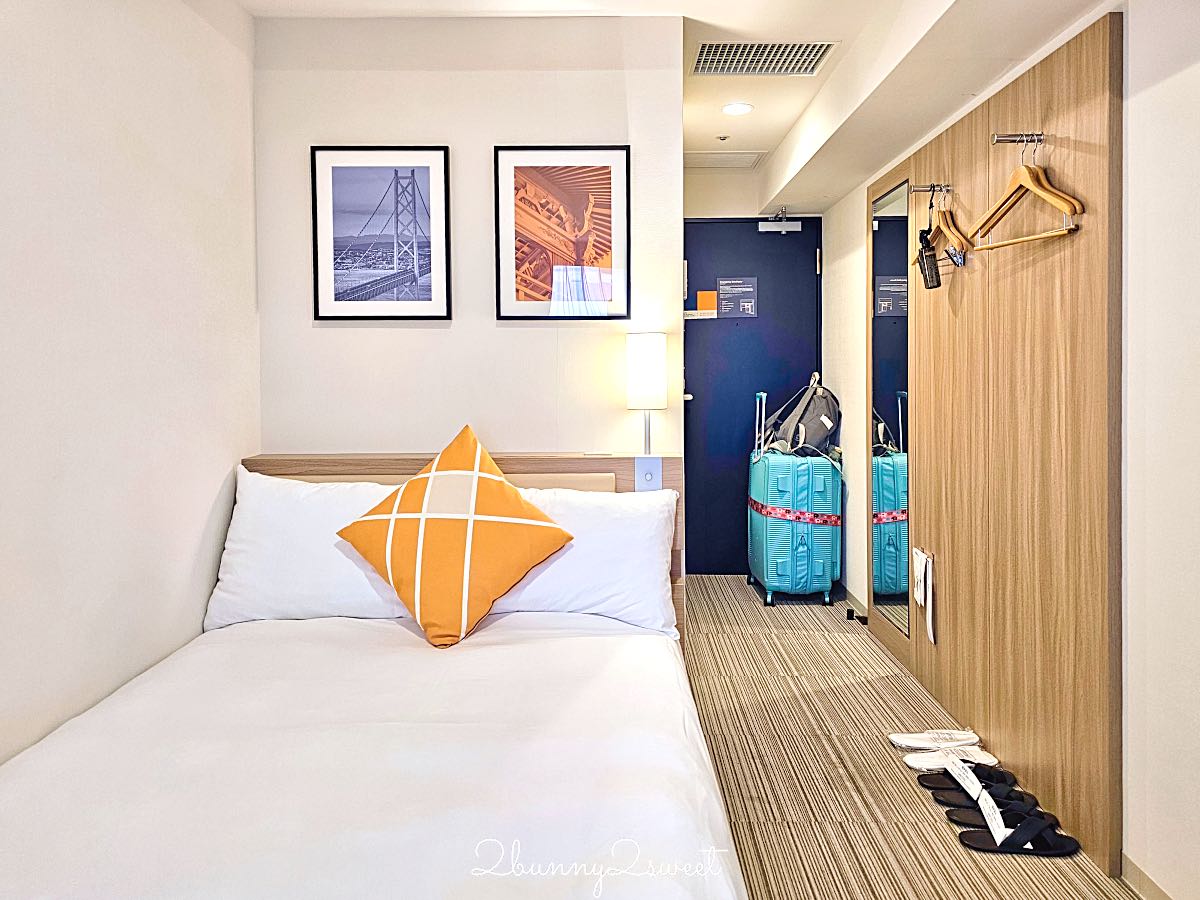 【福朋喜來登神戶三宮飯店 Four Points Flex By Sheraton Kobe Sannomiya】神戶三宮住宿推薦，萬豪旗下平價飯店，交通便利機能佳 @兔兒毛毛姊妹花