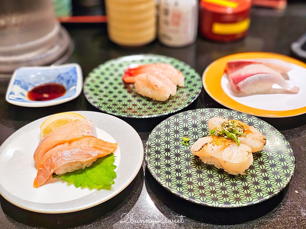【迴轉壽司長次郎】大阪道頓堀美食！難波法善寺人氣迴轉壽司，現點現握、中文點餐超方便 @兔兒毛毛姊妹花