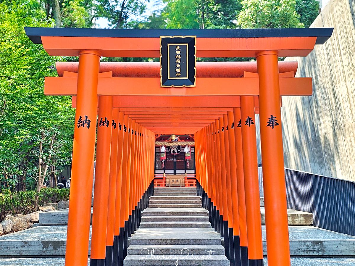 【生田神社】神戶景點推薦｜1800年歷史神社、結緣能量景點、水占籤、交通攻略 @兔兒毛毛姊妹花