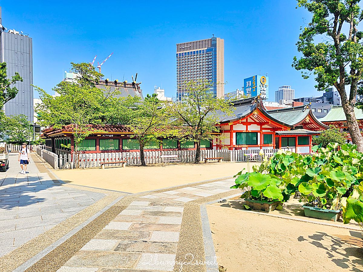 【生田神社】神戶景點推薦｜1800年歷史神社、結緣能量景點、水占籤、交通攻略 @兔兒毛毛姊妹花