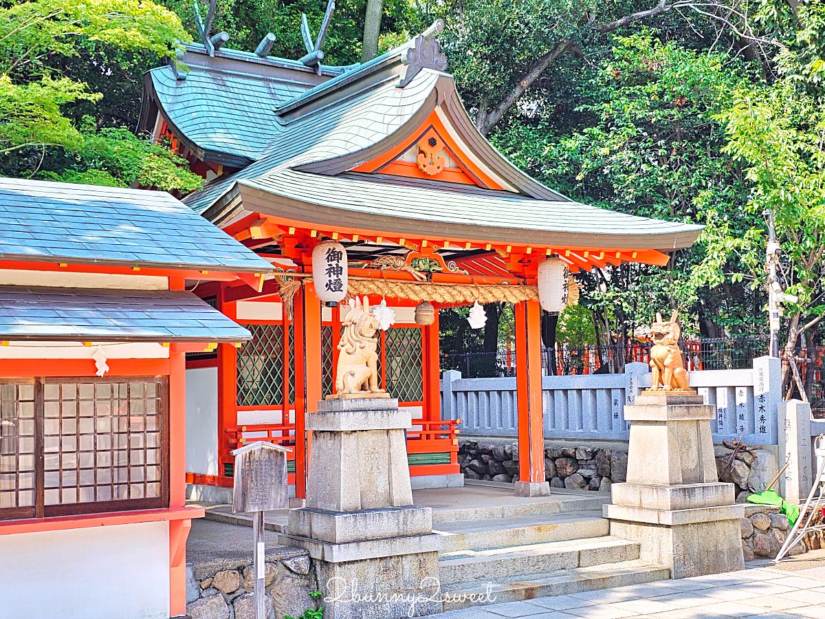 【生田神社】神戶景點推薦｜1800年歷史神社、結緣能量景點、水占籤、交通攻略 @兔兒毛毛姊妹花