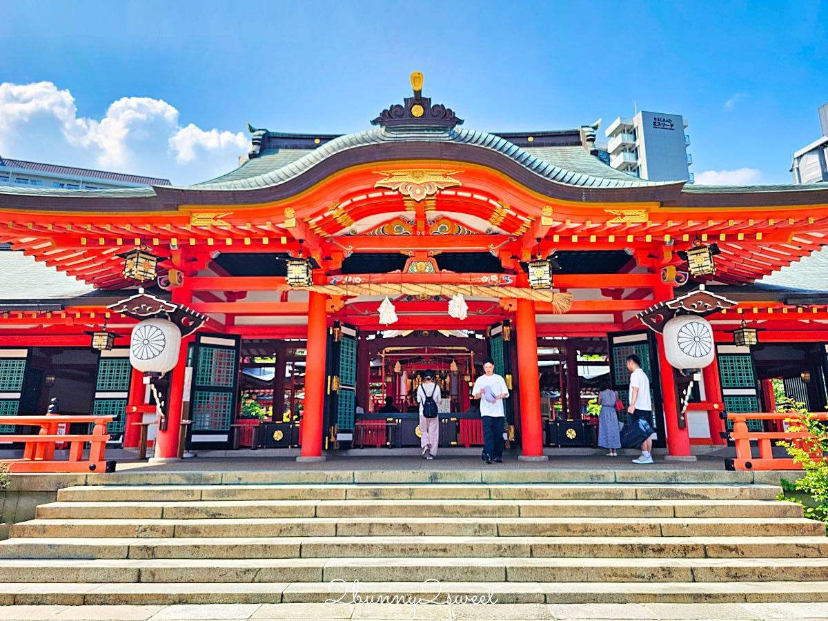 【生田神社】神戶景點推薦｜1800年歷史神社、結緣能量景點、水占籤、交通攻略 @兔兒毛毛姊妹花