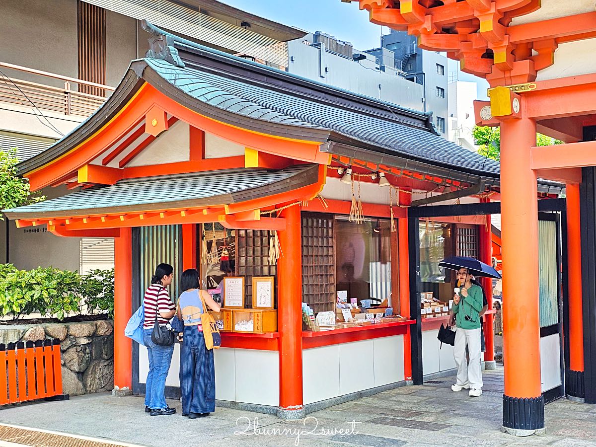 【生田神社】神戶景點推薦｜1800年歷史神社、結緣能量景點、水占籤、交通攻略 @兔兒毛毛姊妹花