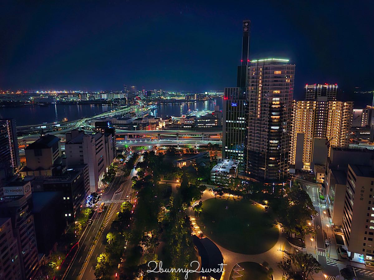 【神戶市政府展望台】免費夜景推薦！24樓高空展望台俯瞰神戶港、Harborland，神戶夜景私房景點 @兔兒毛毛姊妹花