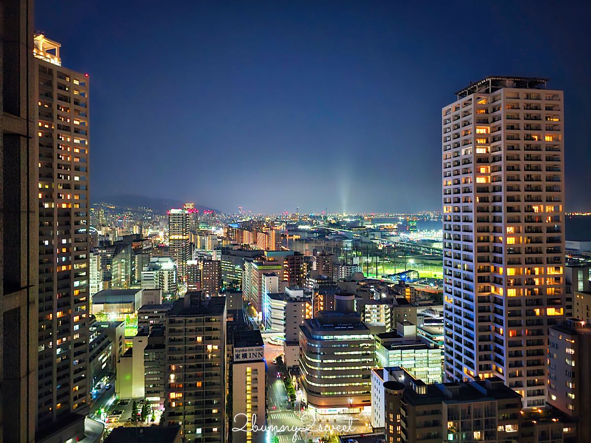 【神戶市政府展望台】免費夜景推薦！24樓高空展望台俯瞰神戶港、Harborland，神戶夜景私房景點 @兔兒毛毛姊妹花