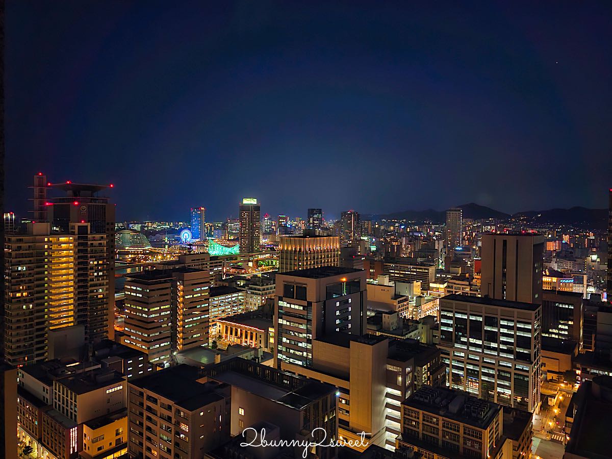 【神戶市政府展望台】免費夜景推薦！24樓高空展望台俯瞰神戶港、Harborland，神戶夜景私房景點 @兔兒毛毛姊妹花