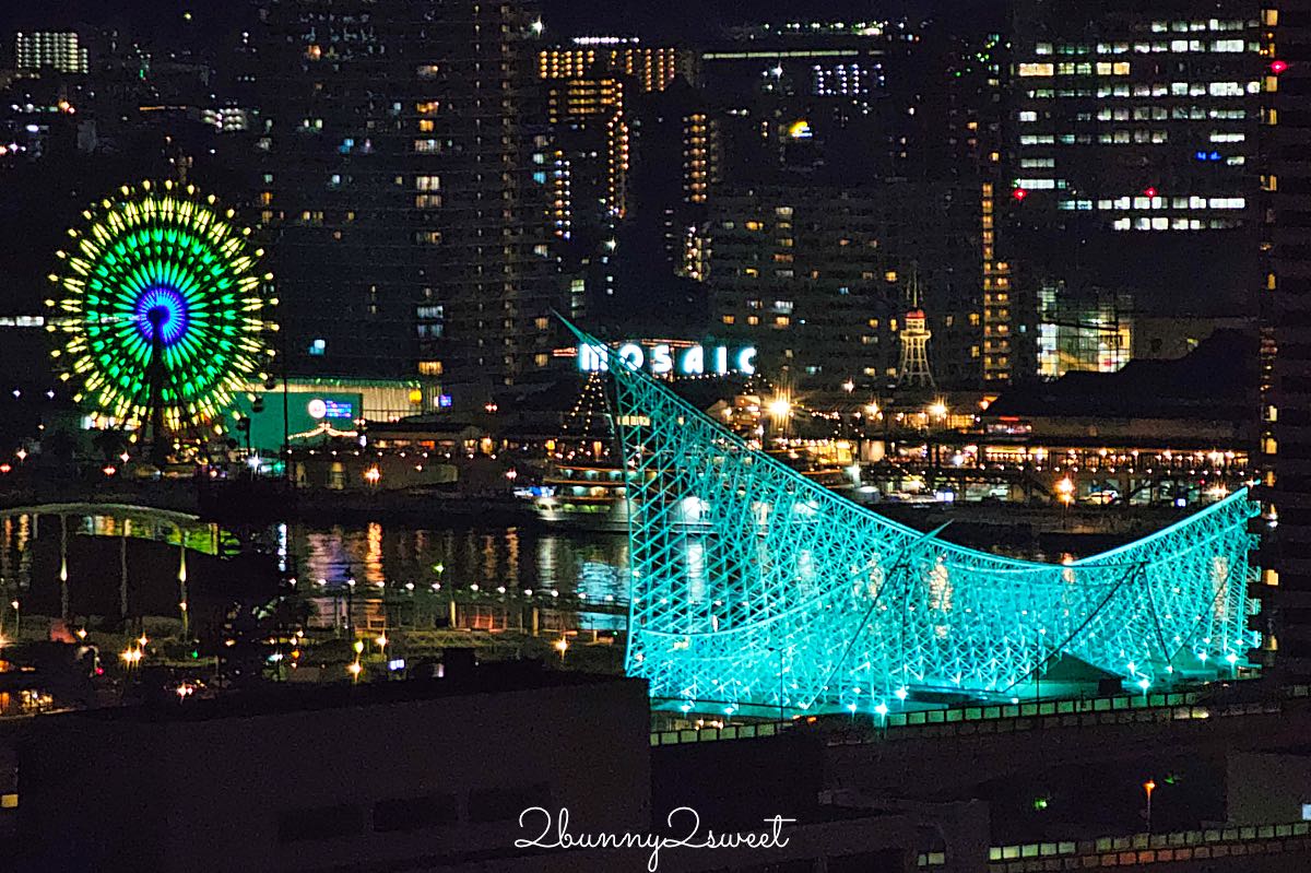 【神戶市政府展望台】免費夜景推薦！24樓高空展望台俯瞰神戶港、Harborland，神戶夜景私房景點 @兔兒毛毛姊妹花