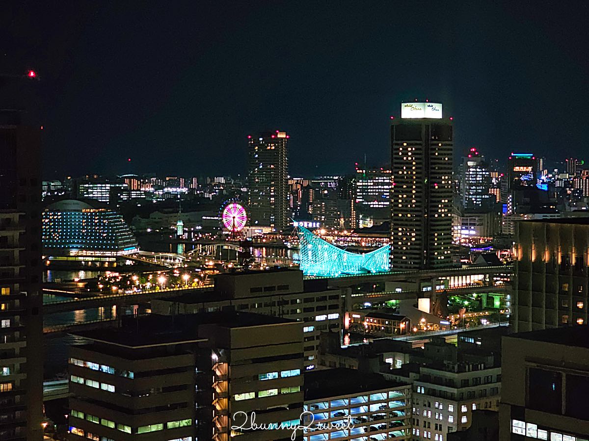 【神戶市政府展望台】免費夜景推薦！24樓高空展望台俯瞰神戶港、Harborland，神戶夜景私房景點 @兔兒毛毛姊妹花