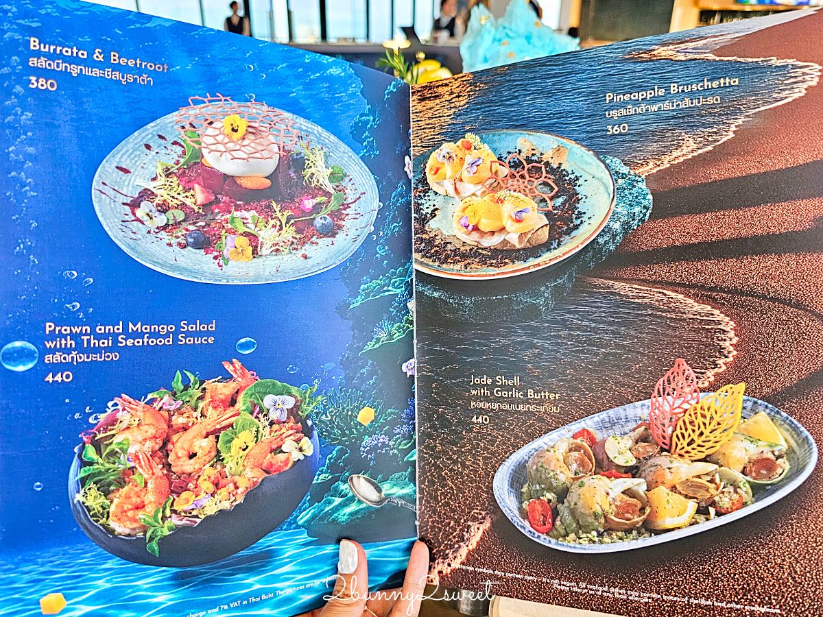 【Blue Atlantis Rooftop Restaurant】Grande Centre Point Voyage Pattaya 33 樓高空海景餐廳，芭達雅夕陽晚餐推薦 @兔兒毛毛姊妹花