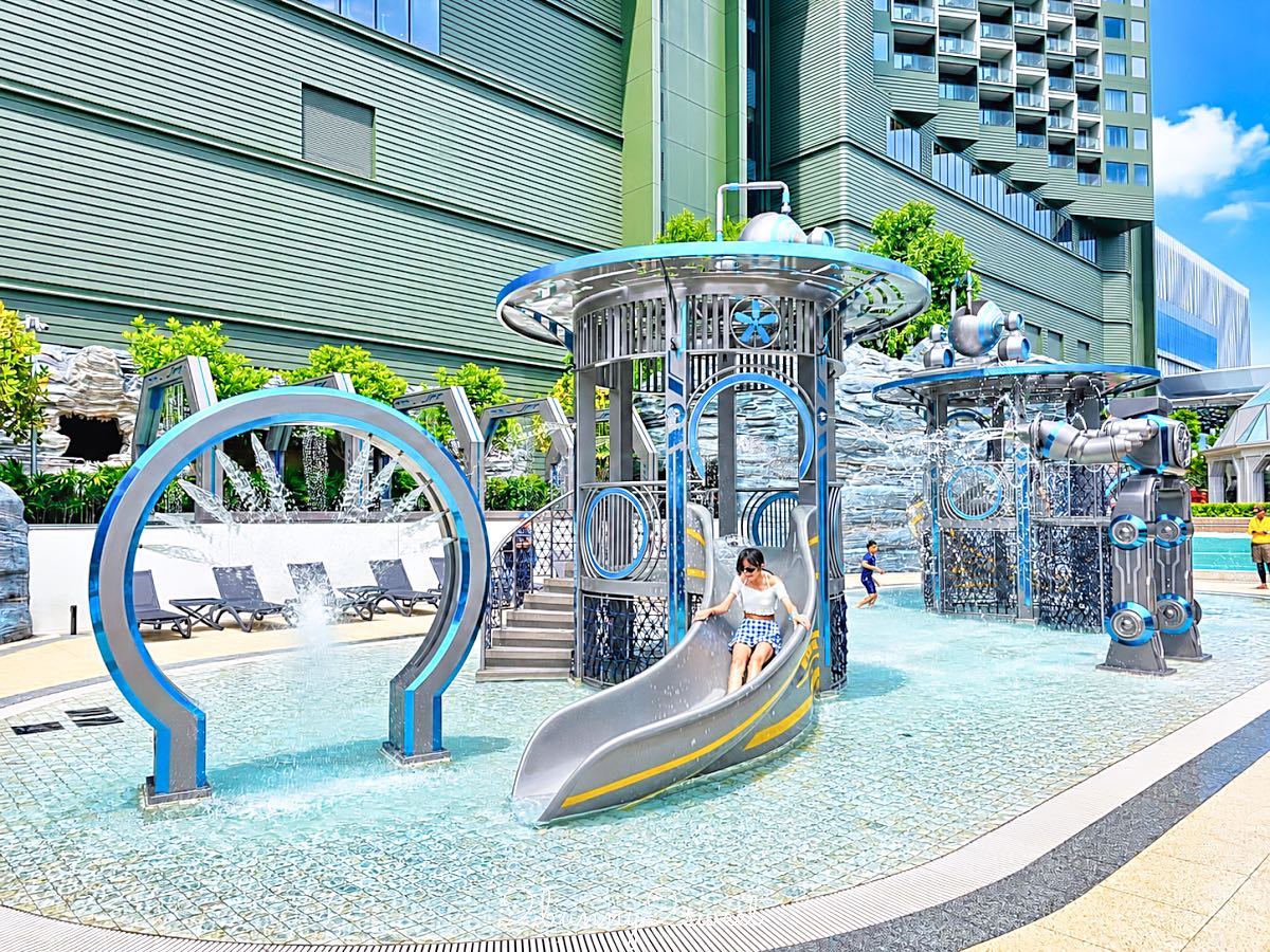 【Grande Centre Point Voyage Pattaya】芭達雅最新親子飯店！超狂水上樂園、賽車攀岩、超大遊戲室 @兔兒毛毛姊妹花