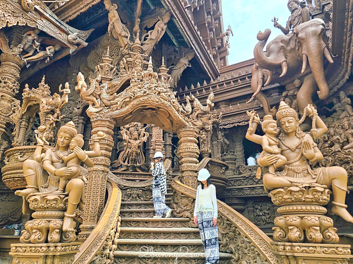【真理寺 The Sanctuary of Truth】芭達雅必訪景點!蓋了40多年還沒完工的超壯觀木雕寺廟博物館 @兔兒毛毛姊妹花 【真理寺 The Sanctuary of Truth】芭達雅必訪景點!蓋了40多年還沒完工的超壯觀木雕寺廟博物館 @兔兒毛毛姊妹花