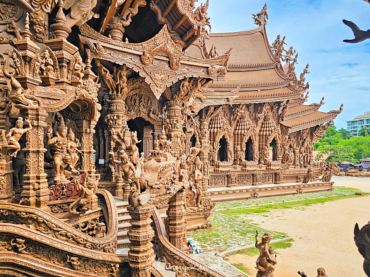 【真理寺 The Sanctuary of Truth】芭達雅必訪景點!蓋了40多年還沒完工的超壯觀木雕寺廟博物館 @兔兒毛毛姊妹花 【真理寺 The Sanctuary of Truth】芭達雅必訪景點!蓋了40多年還沒完工的超壯觀木雕寺廟博物館 @兔兒毛毛姊妹花