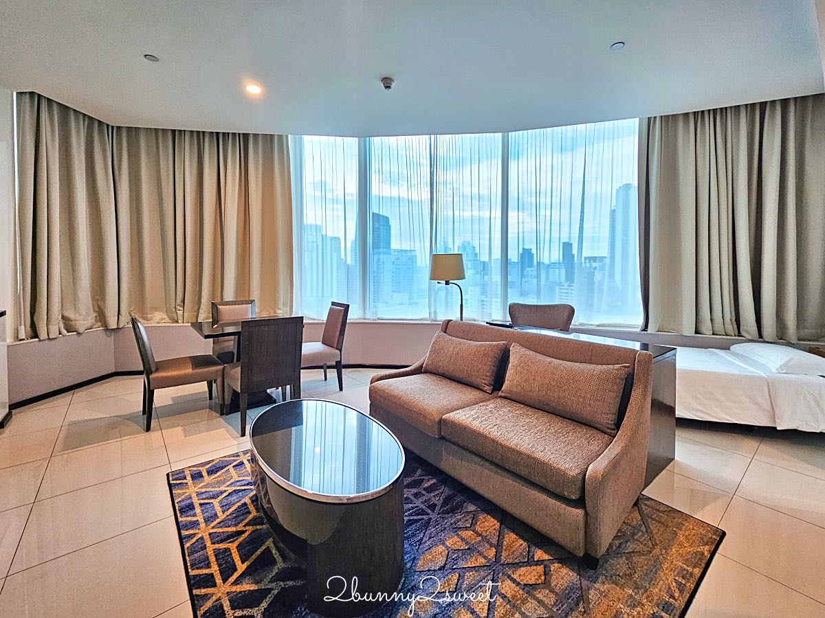 【Grande Centre Point Terminal 21】曼谷五星飯店推薦，下樓就是Terminal 21，BTS Asok直通超方便 @兔兒毛毛姊妹花