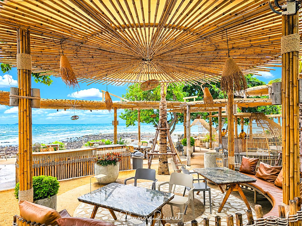 【The Oxygen Beachfront Oasis】芭達雅海景餐廳推薦!坐第一排看海吃泰國料理,超美竹編南洋風餐廳 @兔兒毛毛姊妹花 【The Oxygen Beachfront Oasis】芭達雅海景餐廳推薦!坐第一排看海吃泰國料理,超美竹編南洋風餐廳 @兔兒毛毛姊妹花