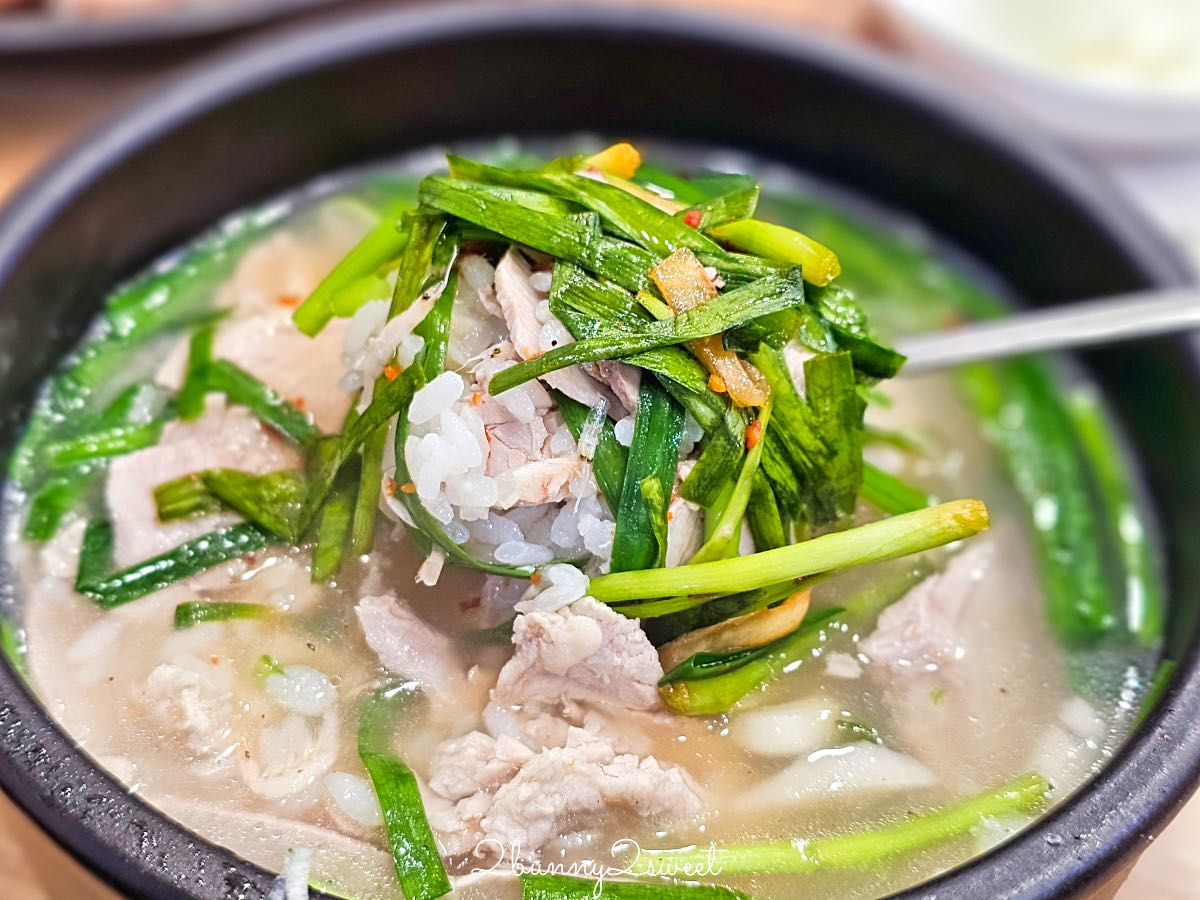 【兄弟傳統豬肉湯飯】釜山海雲台50年老字號美食！海雲台市場傳統豬肉湯飯不用排隊 @兔兒毛毛姊妹花