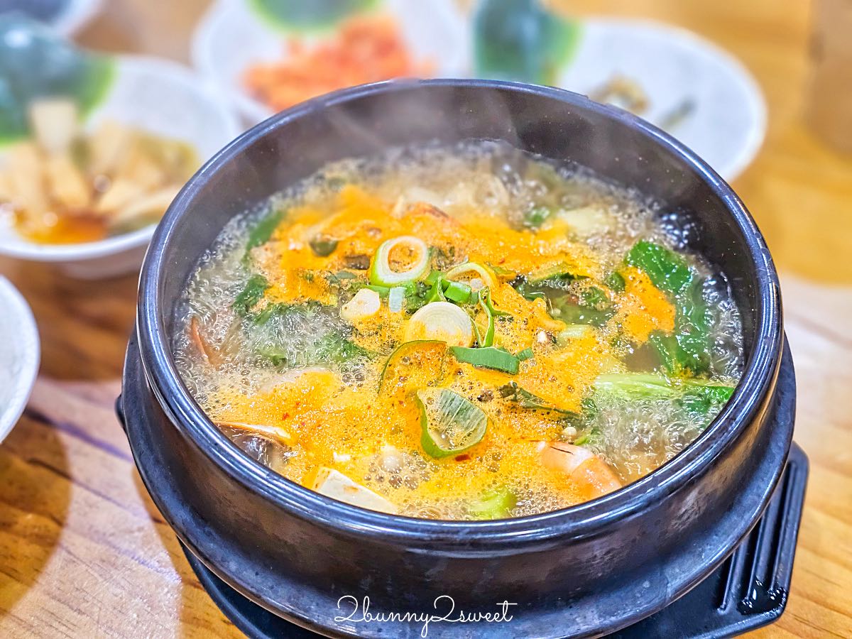 【濟州家 西面店 제주가】釜山西面美食推薦，鮑魚粥、海膽海帶湯、鮑魚海鮮鍋必吃 @兔兒毛毛姊妹花
