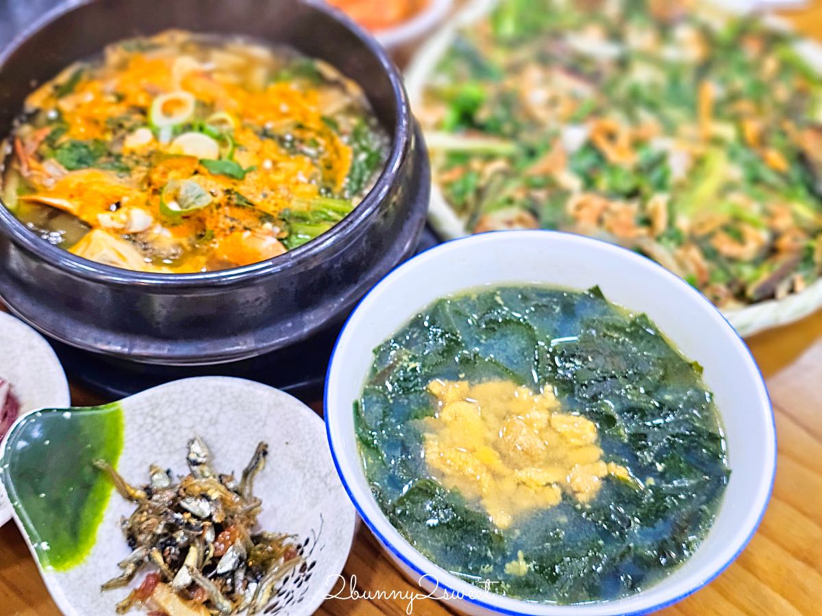 【濟州家 西面店 제주가】釜山西面美食推薦，鮑魚粥、海膽海帶湯、鮑魚海鮮鍋必吃 @兔兒毛毛姊妹花