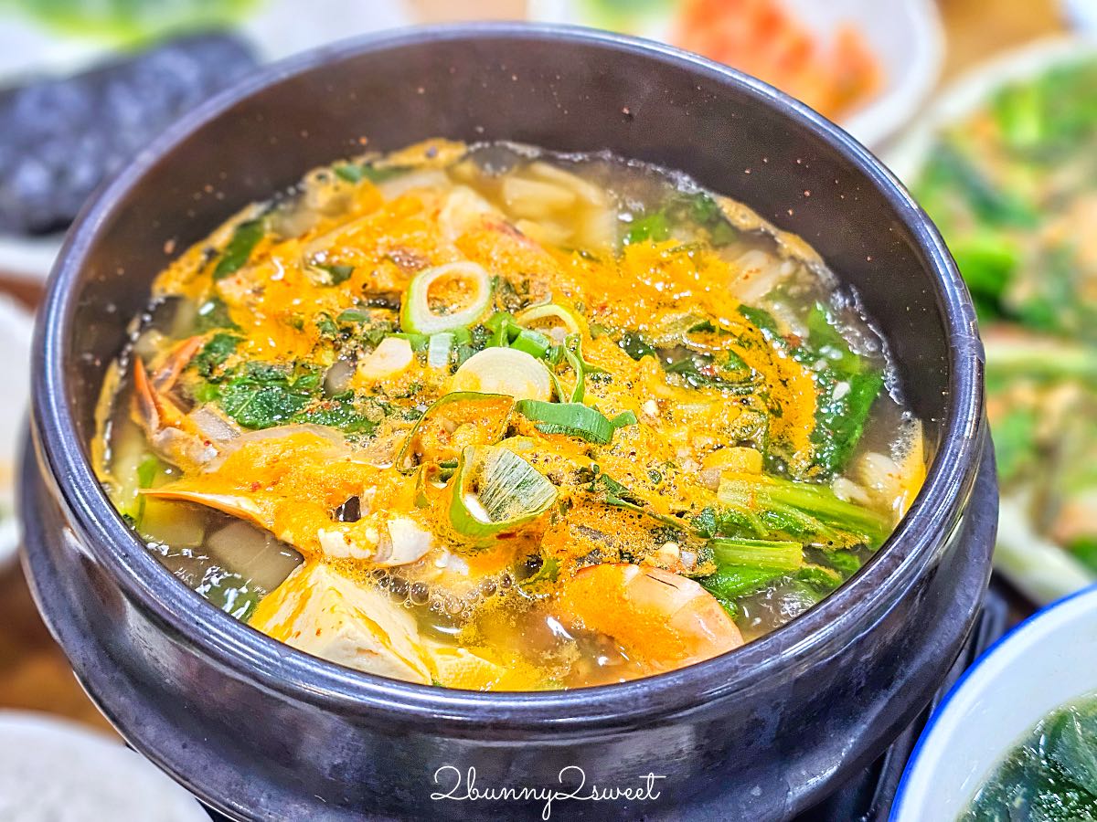 【濟州家 西面店 제주가】釜山西面美食推薦，鮑魚粥、海膽海帶湯、鮑魚海鮮鍋必吃 @兔兒毛毛姊妹花