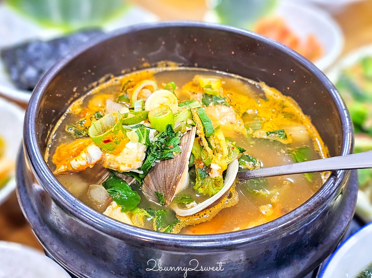 【濟州家 西面店 제주가】釜山西面美食推薦，鮑魚粥、海膽海帶湯、鮑魚海鮮鍋必吃 @兔兒毛毛姊妹花