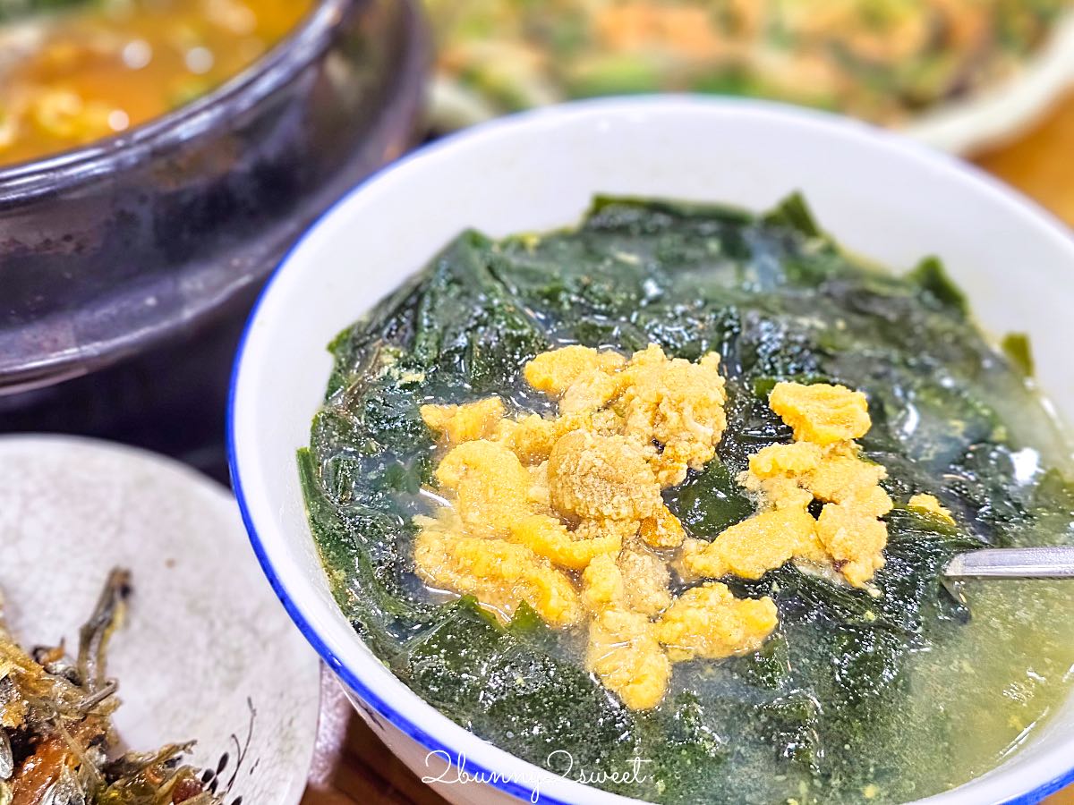 【濟州家 西面店 제주가】釜山西面美食推薦，鮑魚粥、海膽海帶湯、鮑魚海鮮鍋必吃 @兔兒毛毛姊妹花