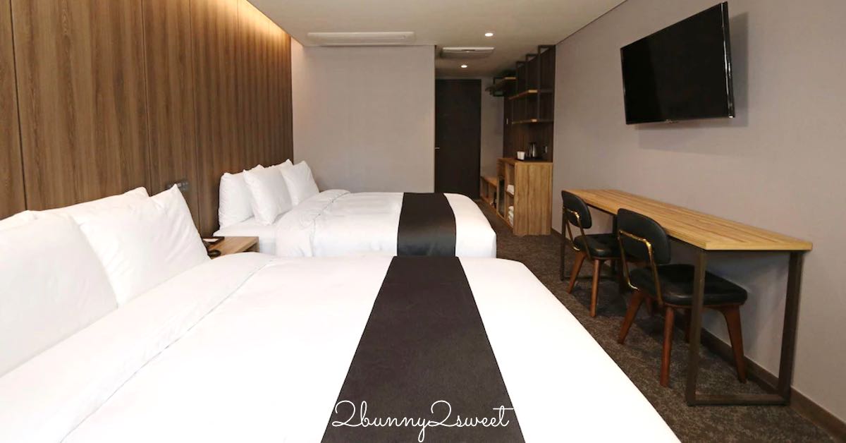 【Layers Hotel Busan Hadan】釜山沙下住宿推薦！下端站3分鐘、近金海機場＋早餐桑拿 @兔兒毛毛姊妹花