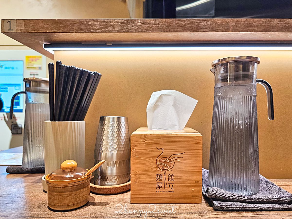 【麵屋鶴立】中山站拉麵推薦！濃郁雞白湯、雞豬鴨三種叉燒，免費加麵一次 @兔兒毛毛姊妹花