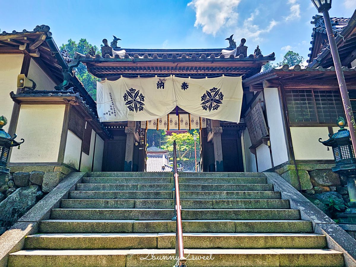 【寶山寺】奈良生駒山必訪古寺！搭生駒纜車拜生駒聖天，般若窟、參道景點攻略 @兔兒毛毛姊妹花