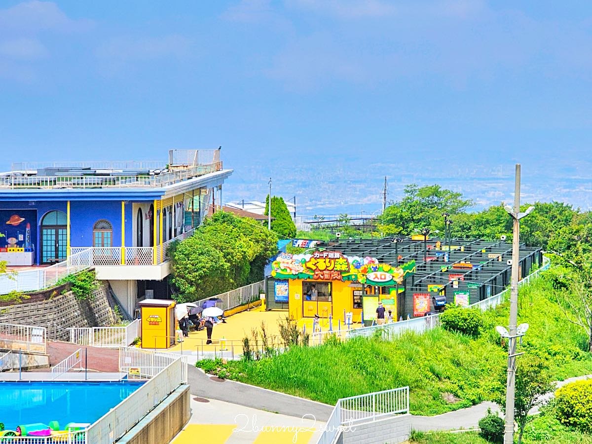 【生駒山上遊樂園】大阪近郊免費入園親子景點！奈良必玩山頂空中腳踏車、門票交通設施攻略 @兔兒毛毛姊妹花