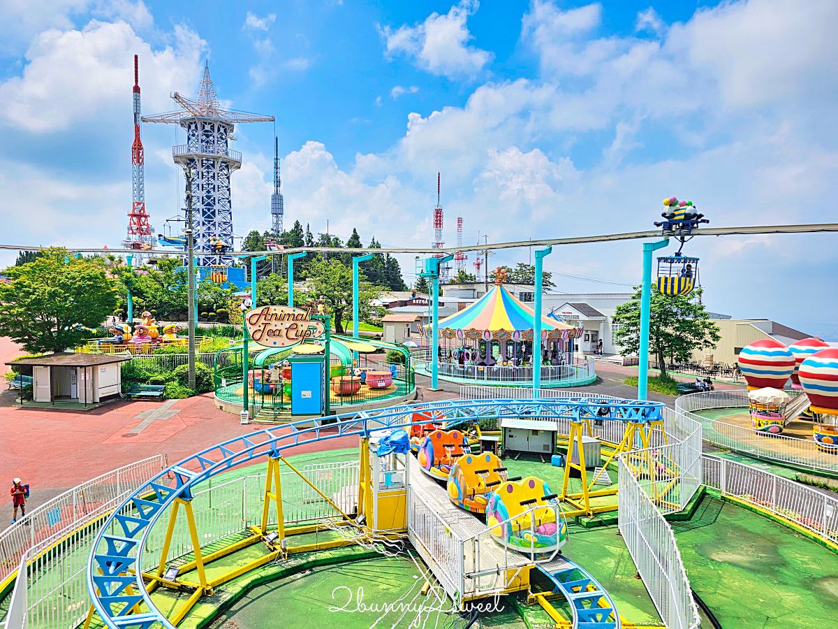 【生駒山上遊樂園】大阪近郊免費入園親子景點！奈良必玩山頂空中腳踏車、門票交通設施攻略 @兔兒毛毛姊妹花