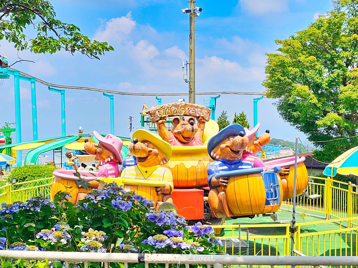 【生駒山上遊樂園】大阪近郊免費入園親子景點！奈良必玩山頂空中腳踏車、門票交通設施攻略 @兔兒毛毛姊妹花