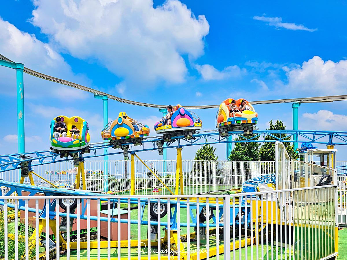 【生駒山上遊樂園】大阪近郊免費入園親子景點！奈良必玩山頂空中腳踏車、門票交通設施攻略 @兔兒毛毛姊妹花