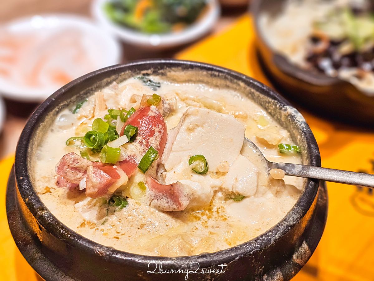 【北村豆腐家】大巨蛋美食：遠東 Garden City 韓式料理豆腐鍋，小菜吃到飽、贈送霜淇淋 @兔兒毛毛姊妹花