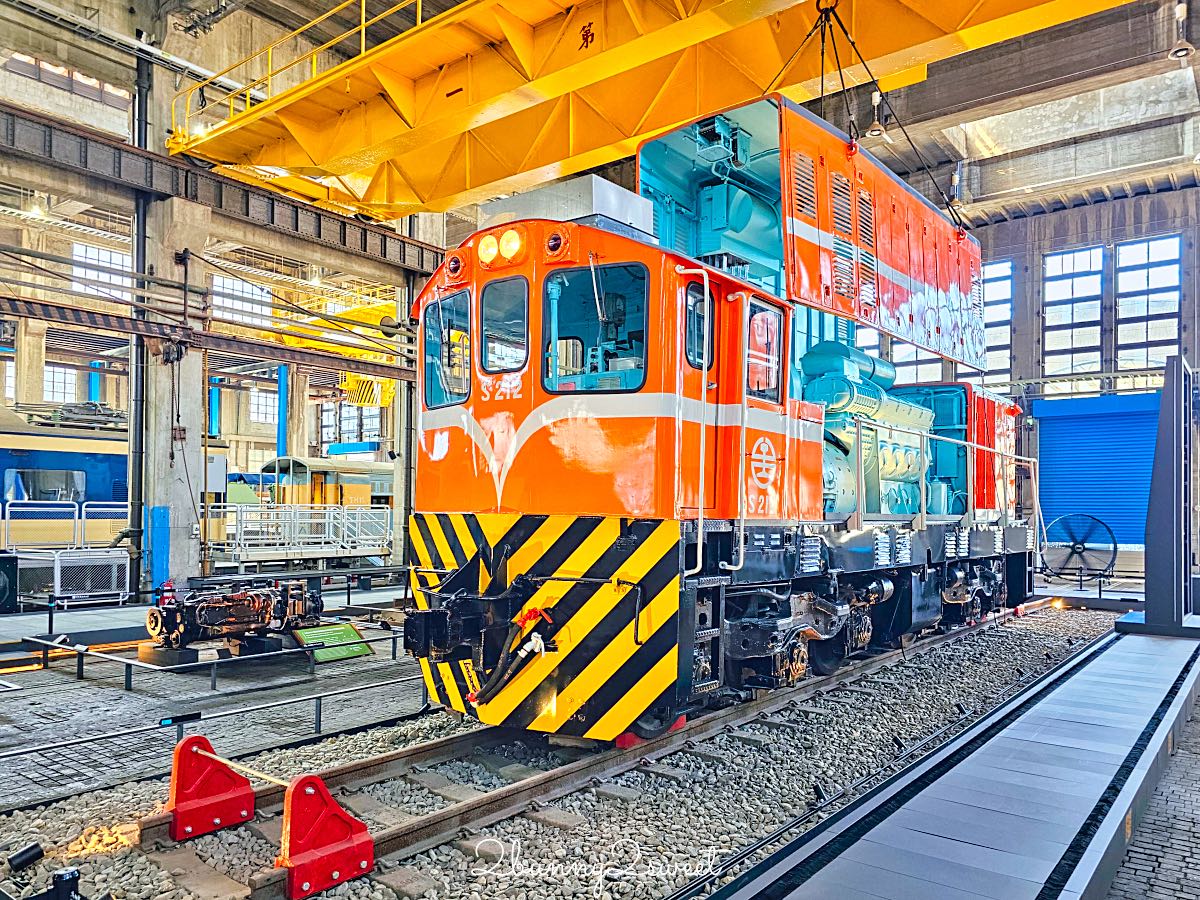 【國家鐵道博物館】台北信義景點｜百年臺北機廠開放參觀，門票交通、柴電工場必看重點 @兔兒毛毛姊妹花