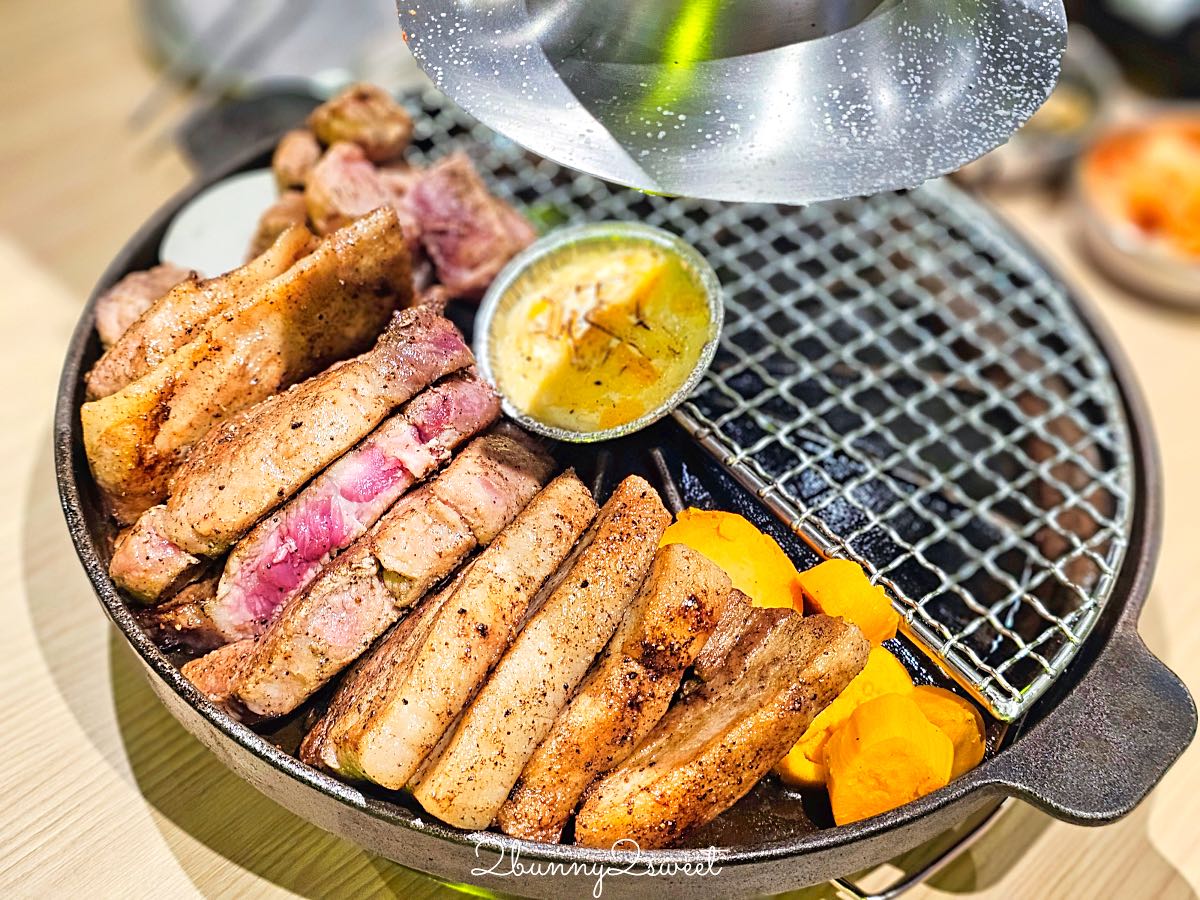 【SSAM 韓式燒肉專門店 遠東大巨蛋店】台北大巨蛋美食推薦,專人代烤韓式豬肉拼盤必吃枕頭肉 @兔兒毛毛姊妹花 【SSAM 韓式燒肉專門店 遠東大巨蛋店】台北大巨蛋美食推薦,專人代烤韓式豬肉拼盤必吃枕頭肉 @兔兒毛毛姊妹花